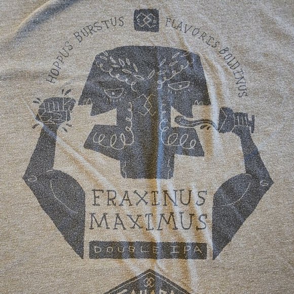 Cahaba Brewery Birmingham Alabama Fraxinus Maximus IPA XL Next Level Tshirt - Picture 3 of 4